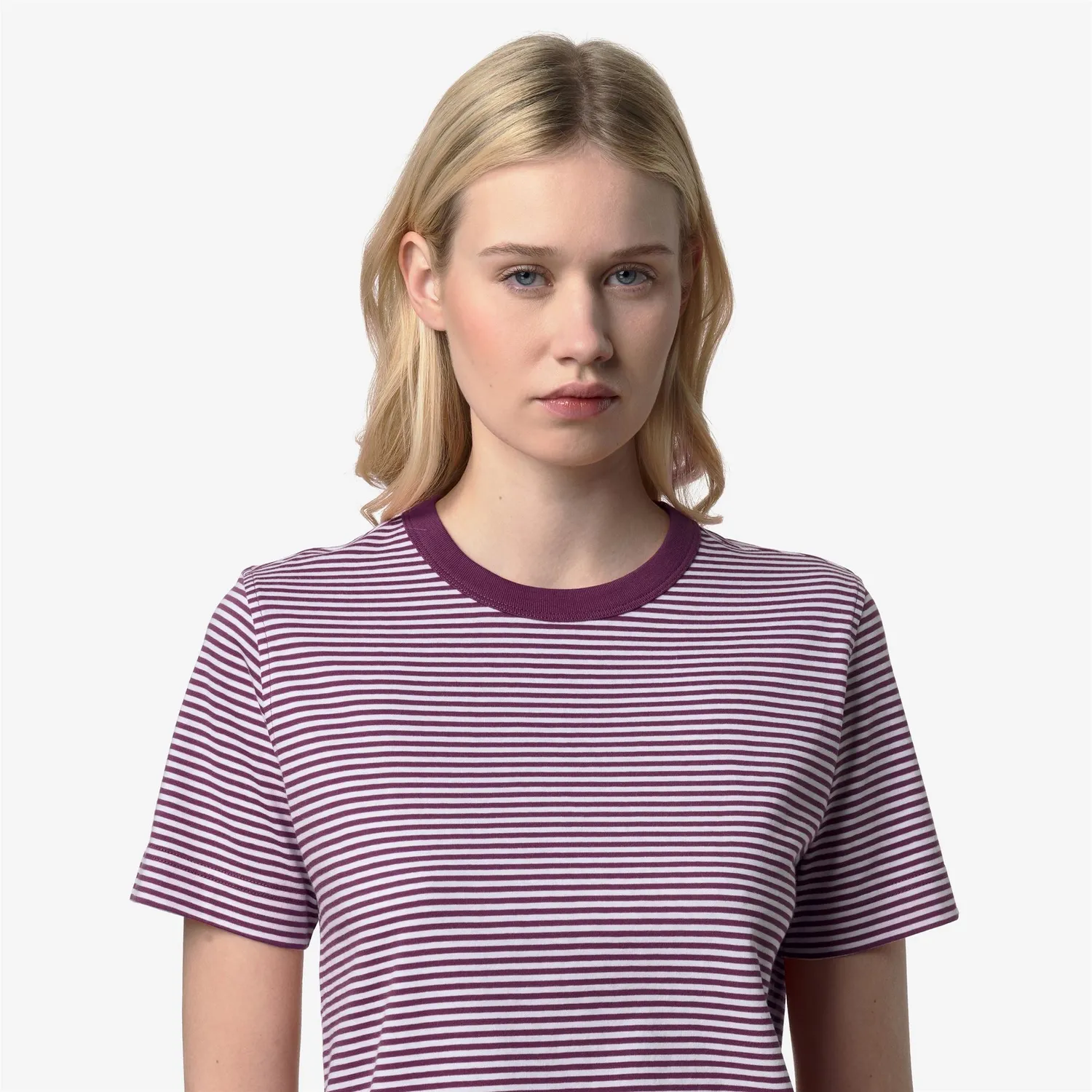 K-Way Elodie Slimline Jersey tricou damă dungi marinière