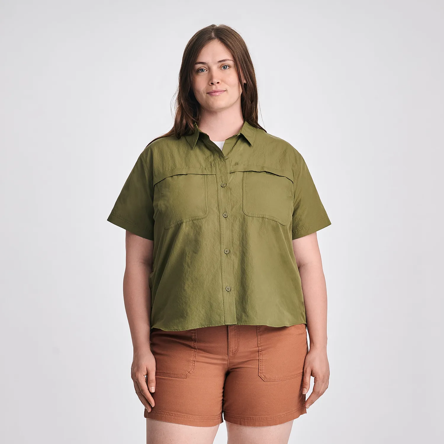 Eddie Bauer Rainier cămașă White protecție solară