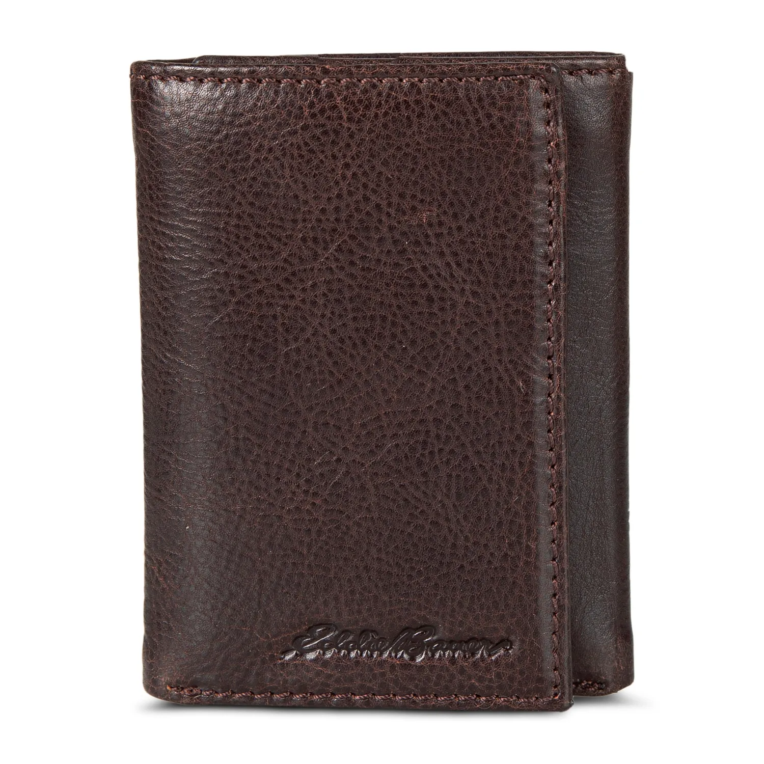 Eddie Bauer Signature portofel piele negru trifold