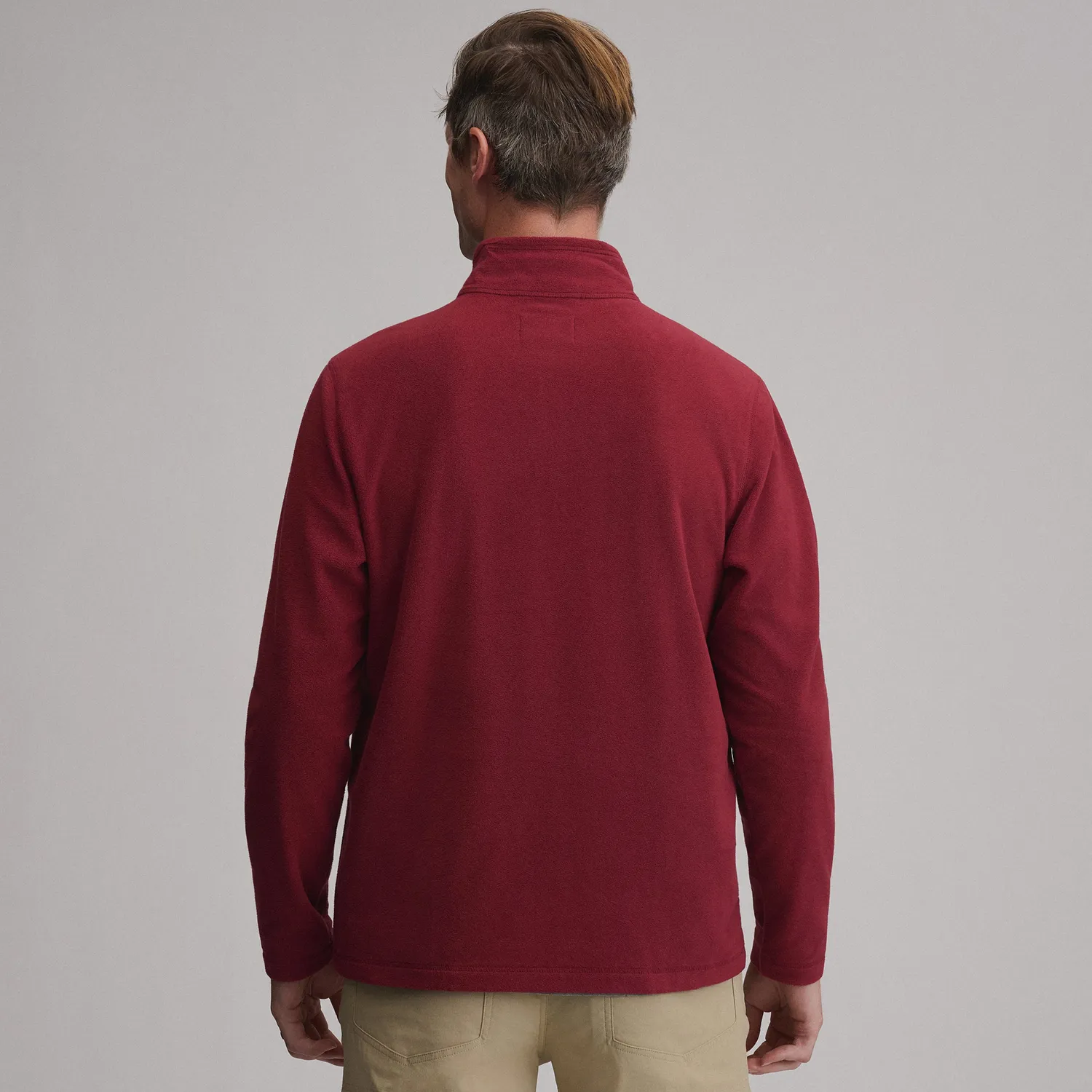 Eddie Bauer Quest 1/4-Zip bluză polar bărbați neagră