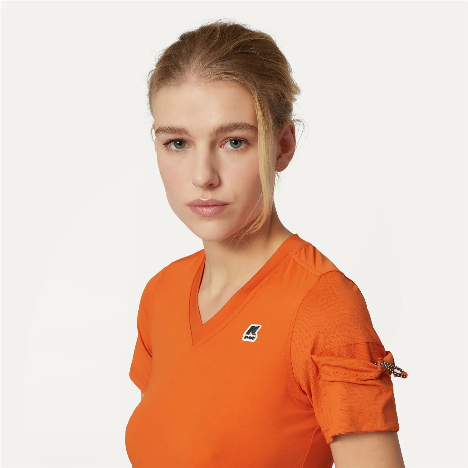 K-Way Pachour tricou Orange Copper UV compact