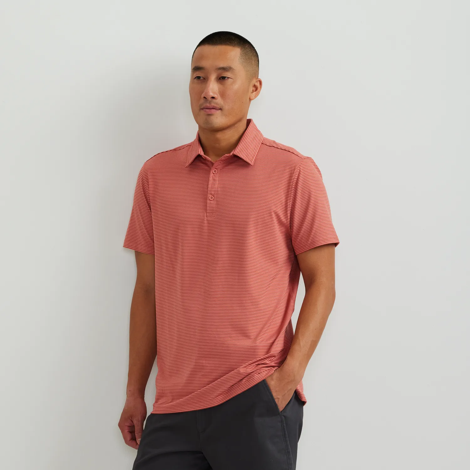 Eddie Bauer Mountain Trek 2.0 polo barbati Blue Fog
