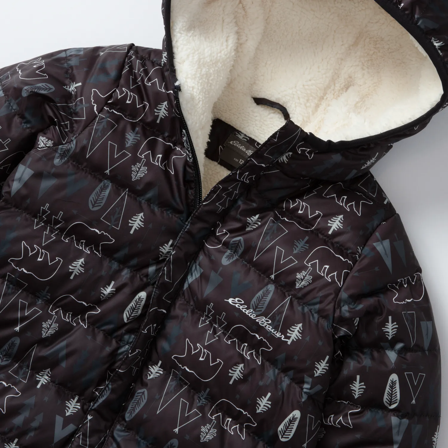 Eddie Bauer Down Snowsuit salopeta bebe Peacoat puf