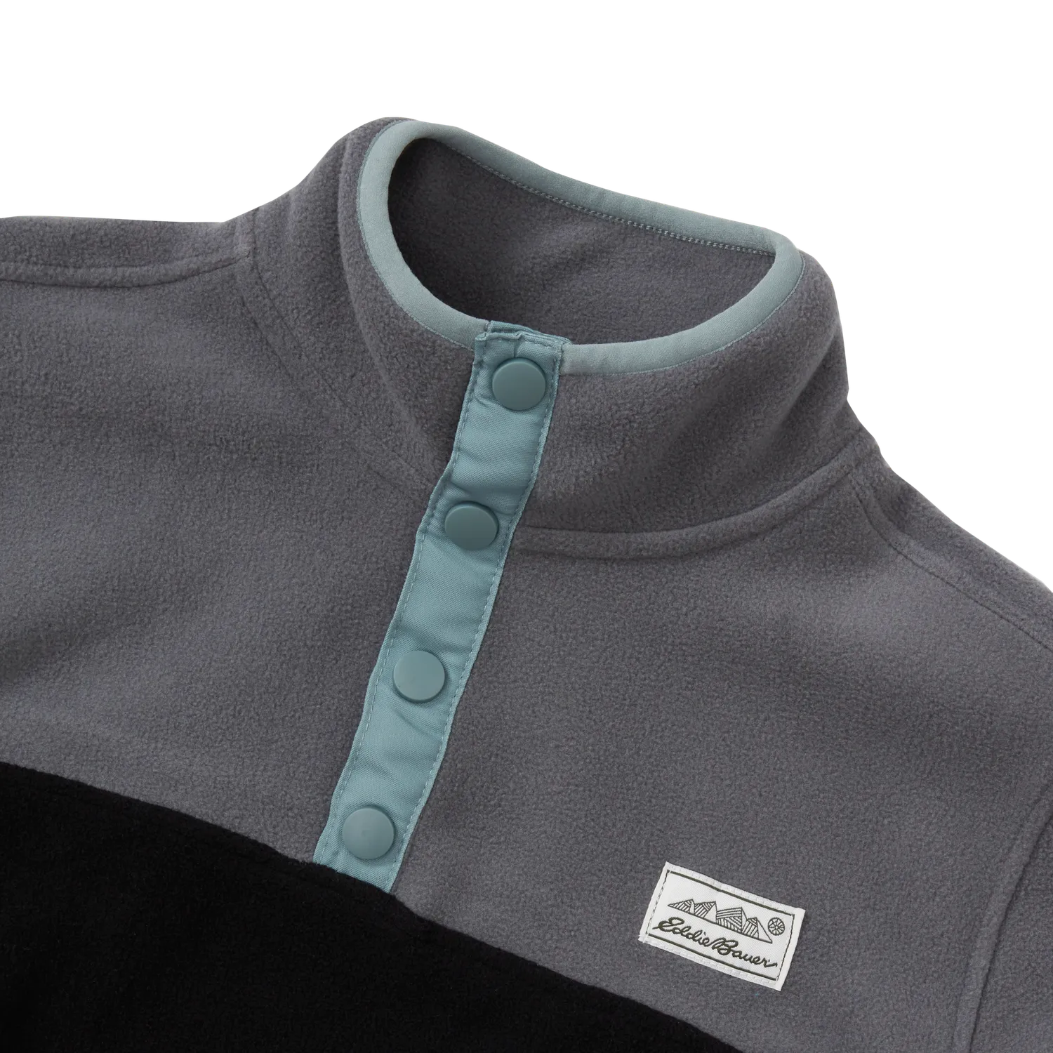 Eddie Bauer Quest Fleece pulover baieti Black Onyx polar