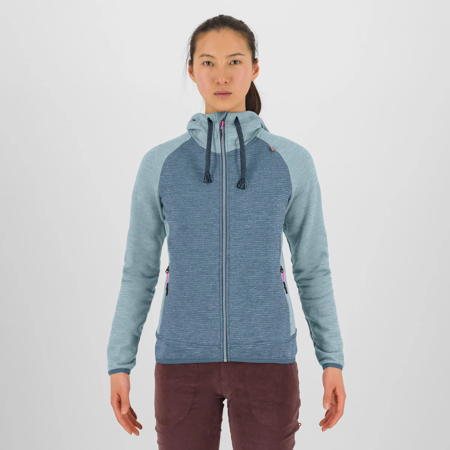 Karpos Camoscio W Full Zip Hood hanorac glugă călduros