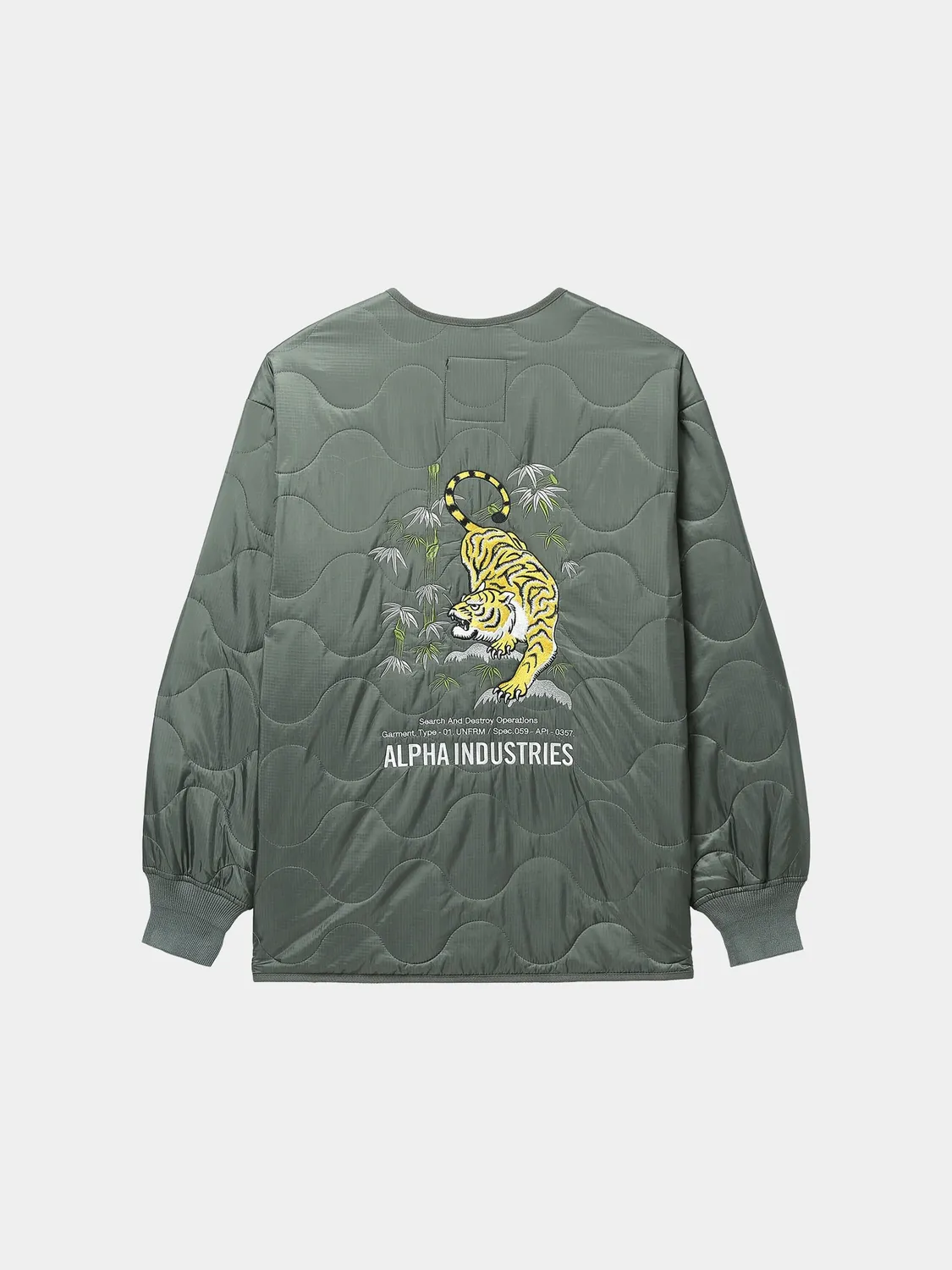 Alpha Industries UNFRM Tiger Liner geaca olive matlasata
