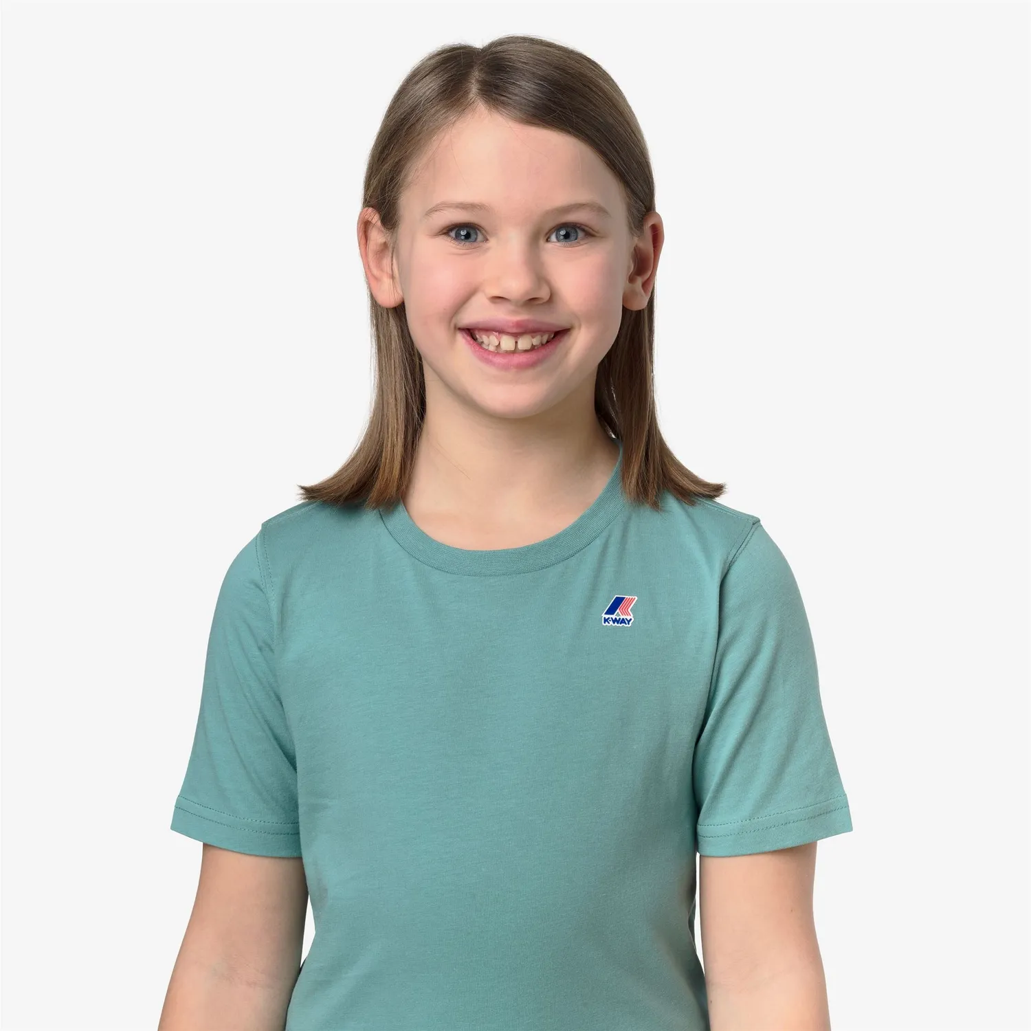 K-Way Leonide tricou copii Green Mine bumbac