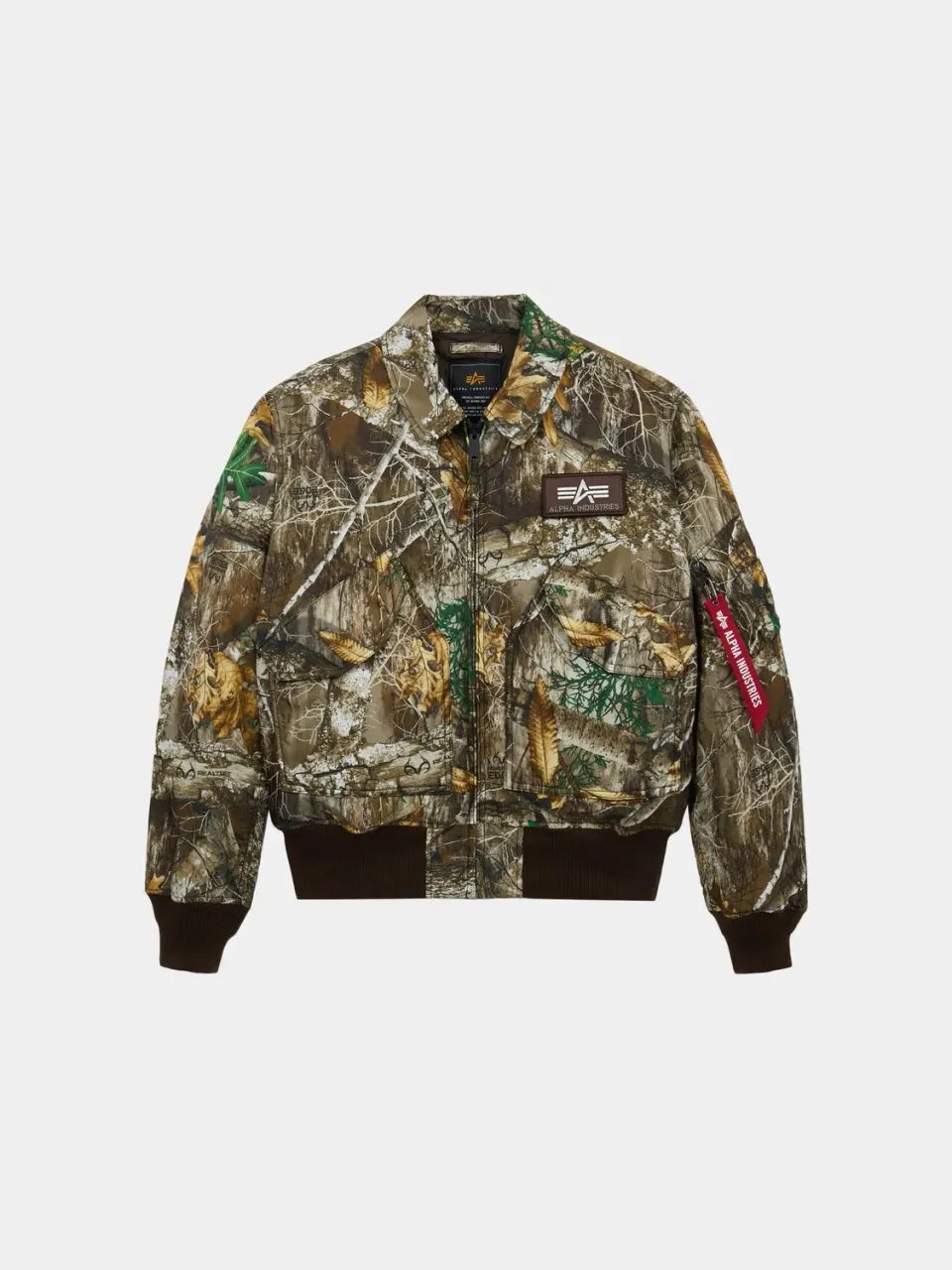 Alpha Industries CWU 45/P Heritage geacă bomber camuflaj Realtree