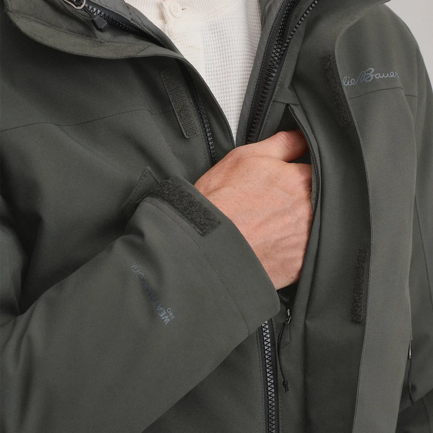 Eddie Bauer Powder Search 2.0 geaca schi 3-in-1 puf