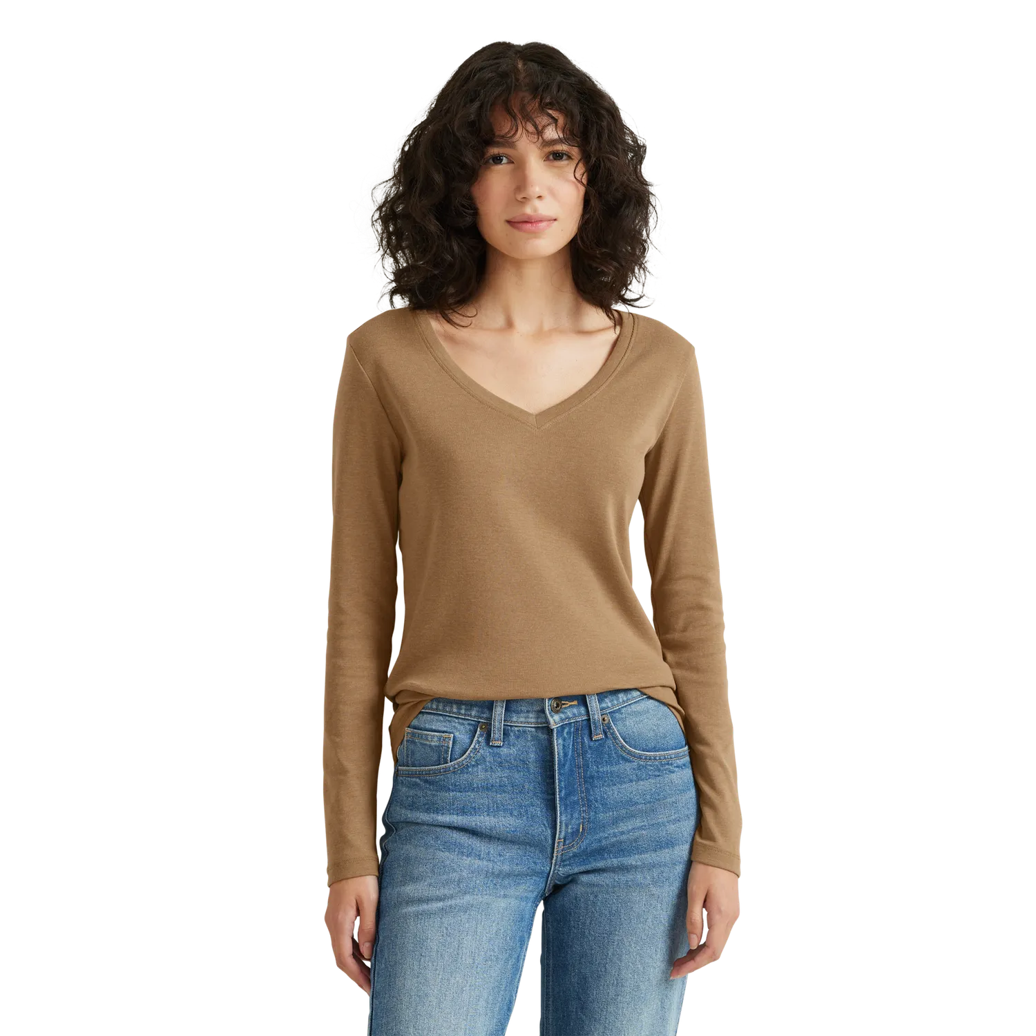 Eddie Bauer Favorite tricou dama indigo maneca lunga