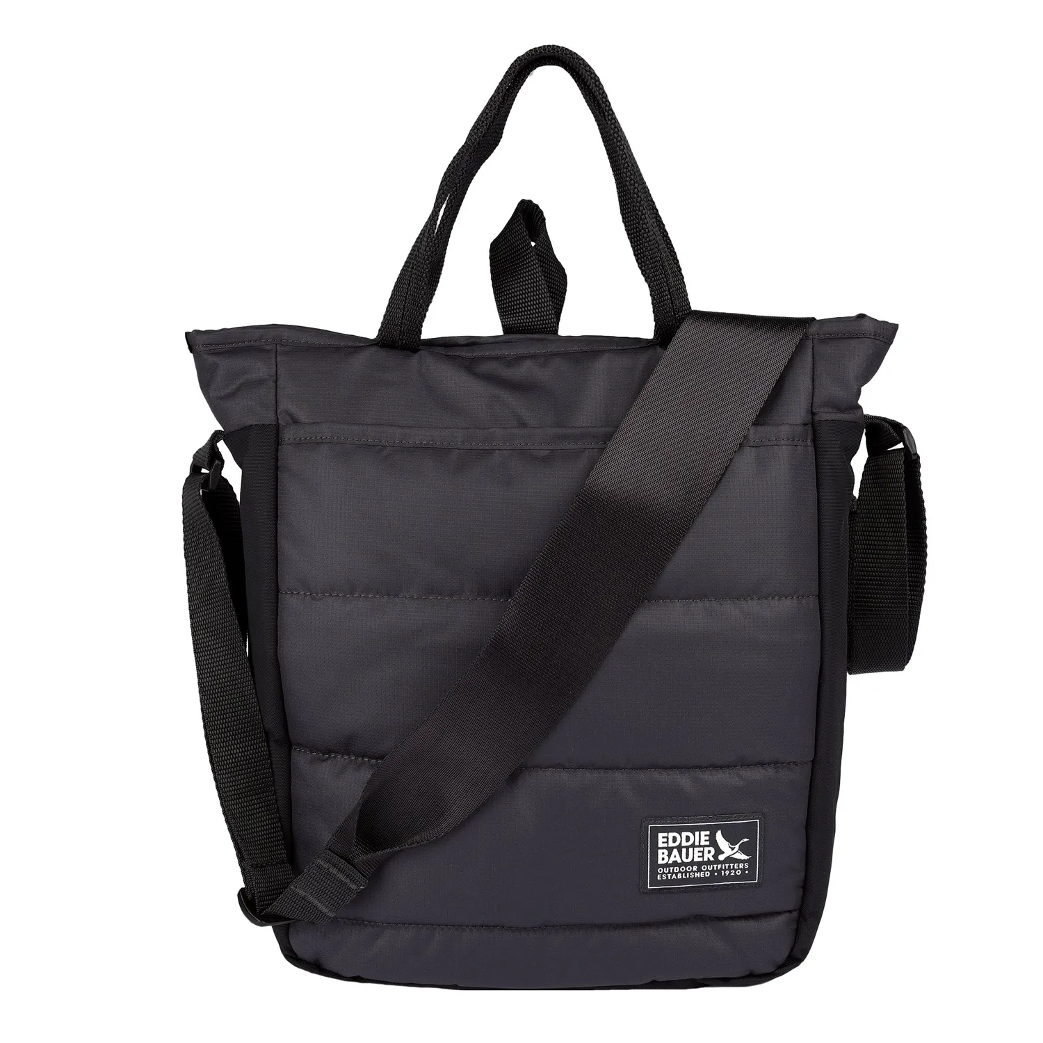 Eddie Bauer Ripstop Puffer Geanta Tote Carbon