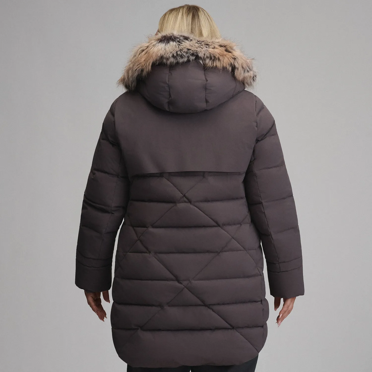 Eddie Bauer Sun Valley Frost parka dama Neagra cu puf