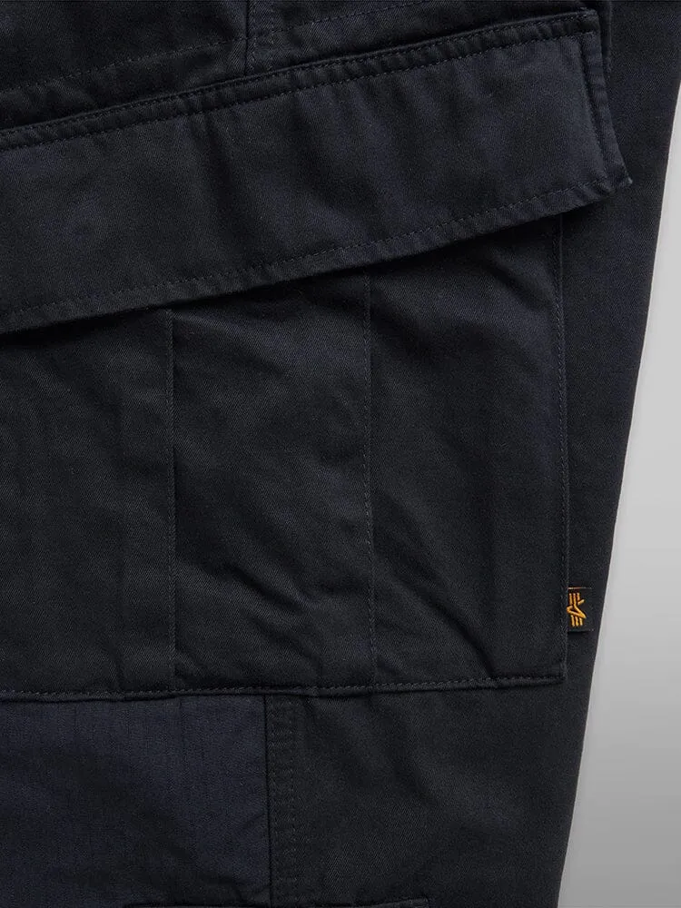 Alpha Industries ACU pantaloni cargo negri bumbac