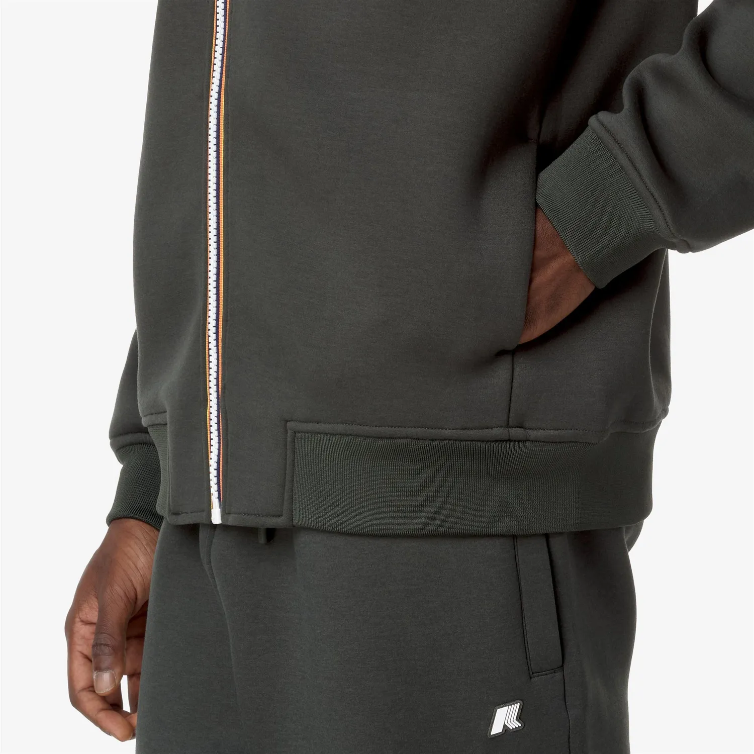 K-Way Abel hanorac barbati Green Blackish scuba