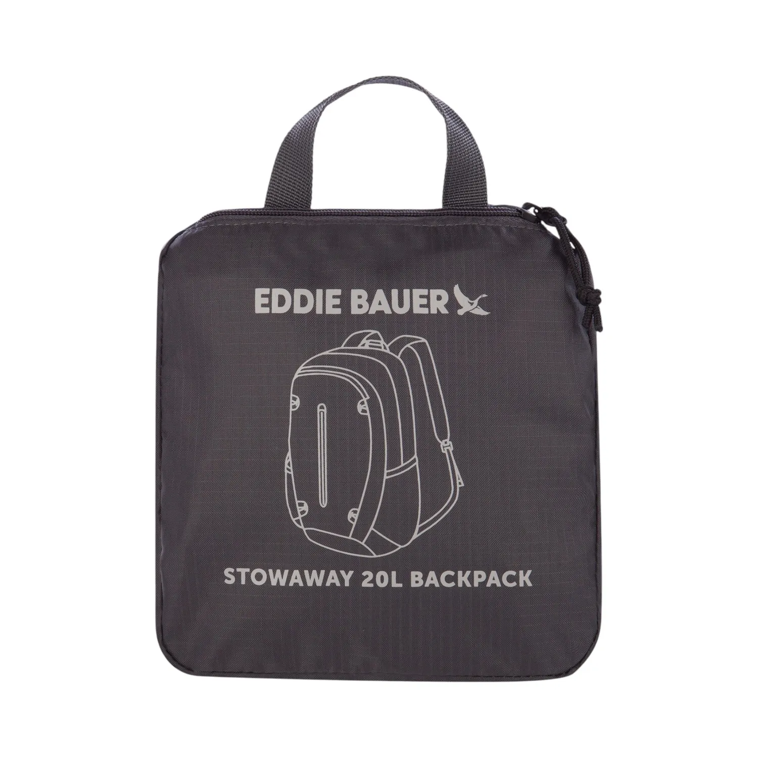 Eddie Bauer Stowaway Packable rucsac 20L negru usor