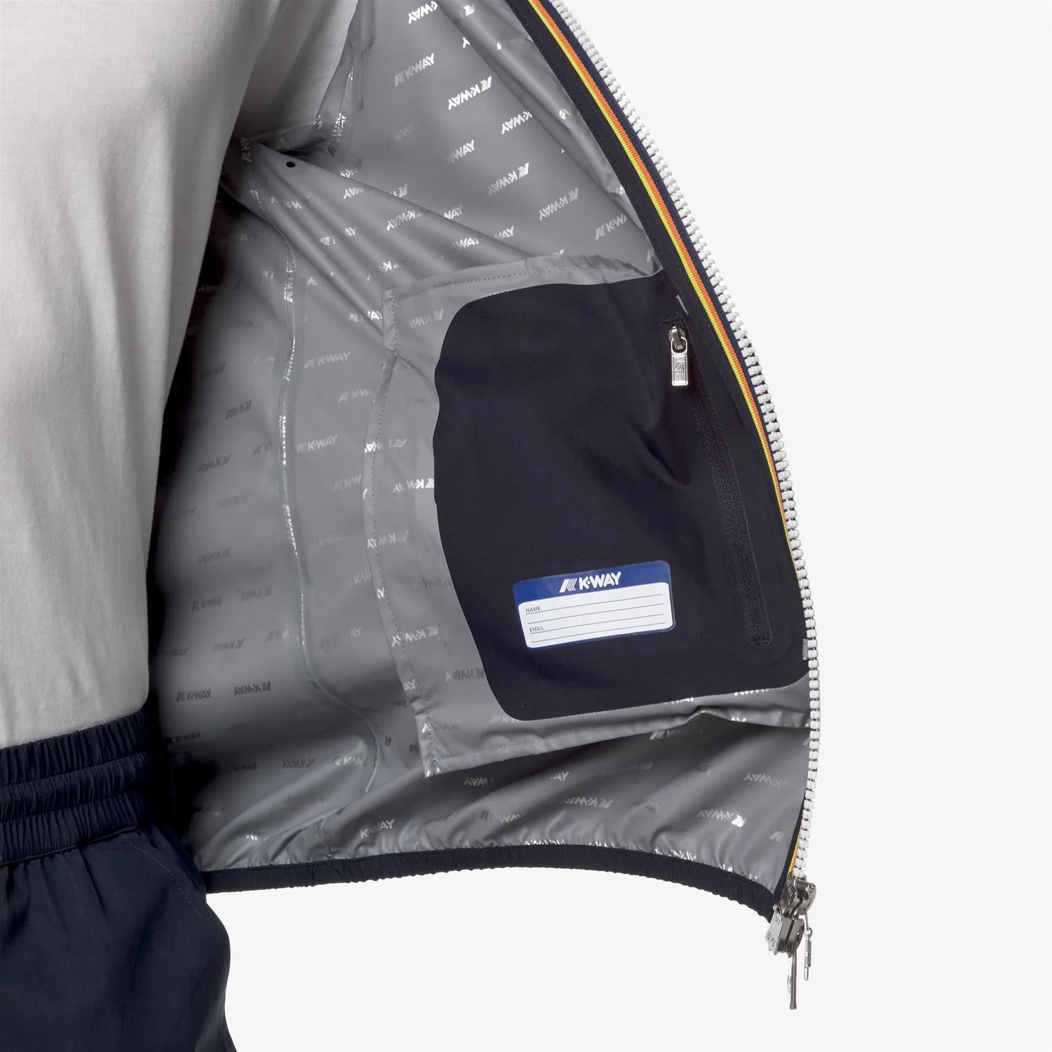 K-Way Jack Stretch Dot geaca barbati blue depth 10K