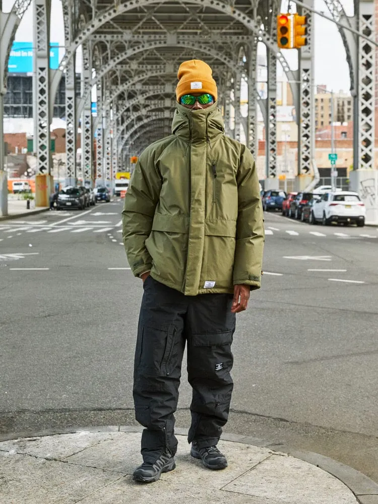 Alpha Industries Raglan palton parka verde barbati calduros ger