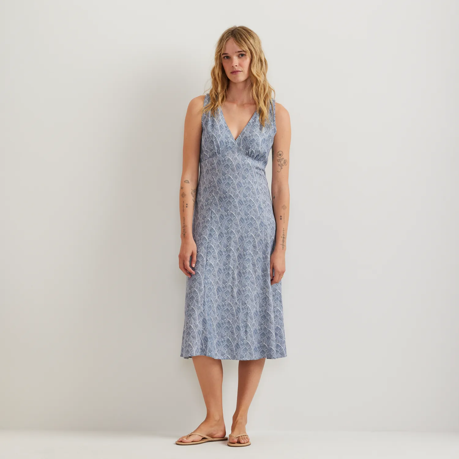 Eddie Bauer Destination Dress rochie ivoire lejera