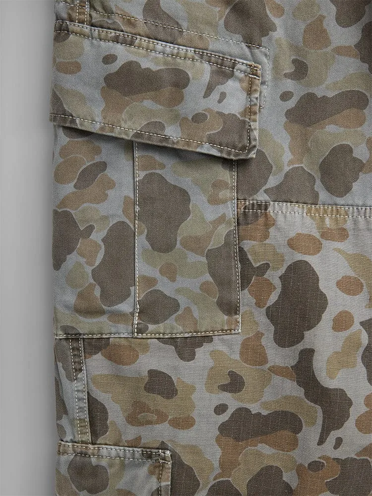 Alpha Industries ACU pantaloni cargo maro camo