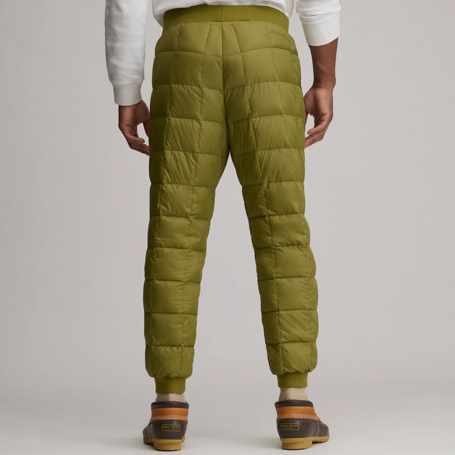 Eddie Bauer CirrusLite Box Quilt pantaloni negri caldurosi