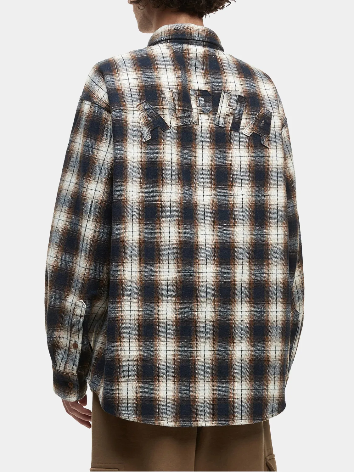 Alpha Industries UNFRM Flannel camasa rust flanel