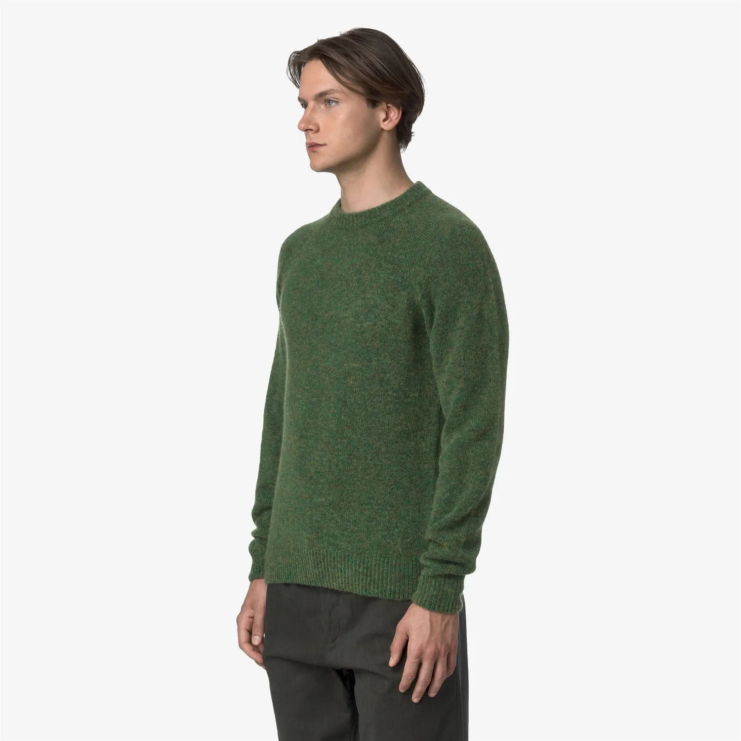 K-Way Renoult pulover barbati verde merinos