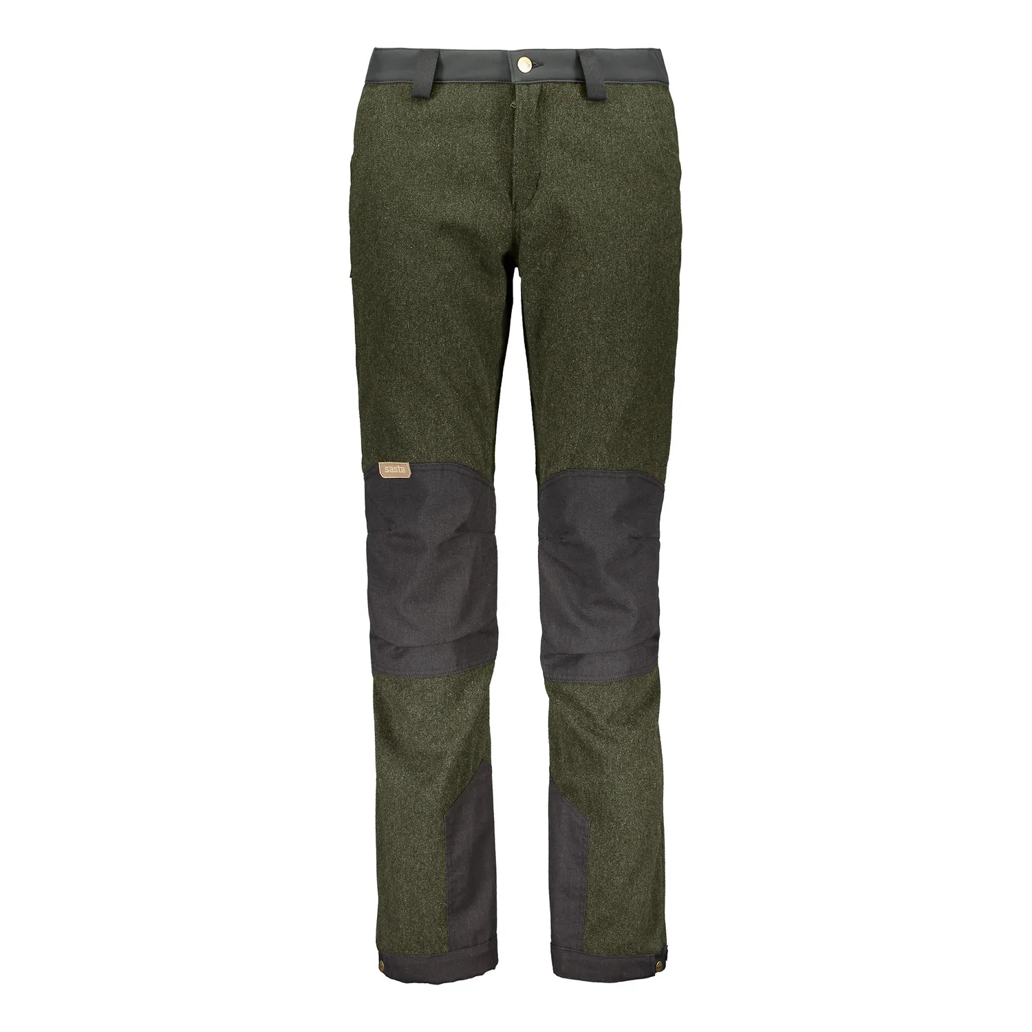 Sasta Sara Wool pantaloni dama negri lana groasa