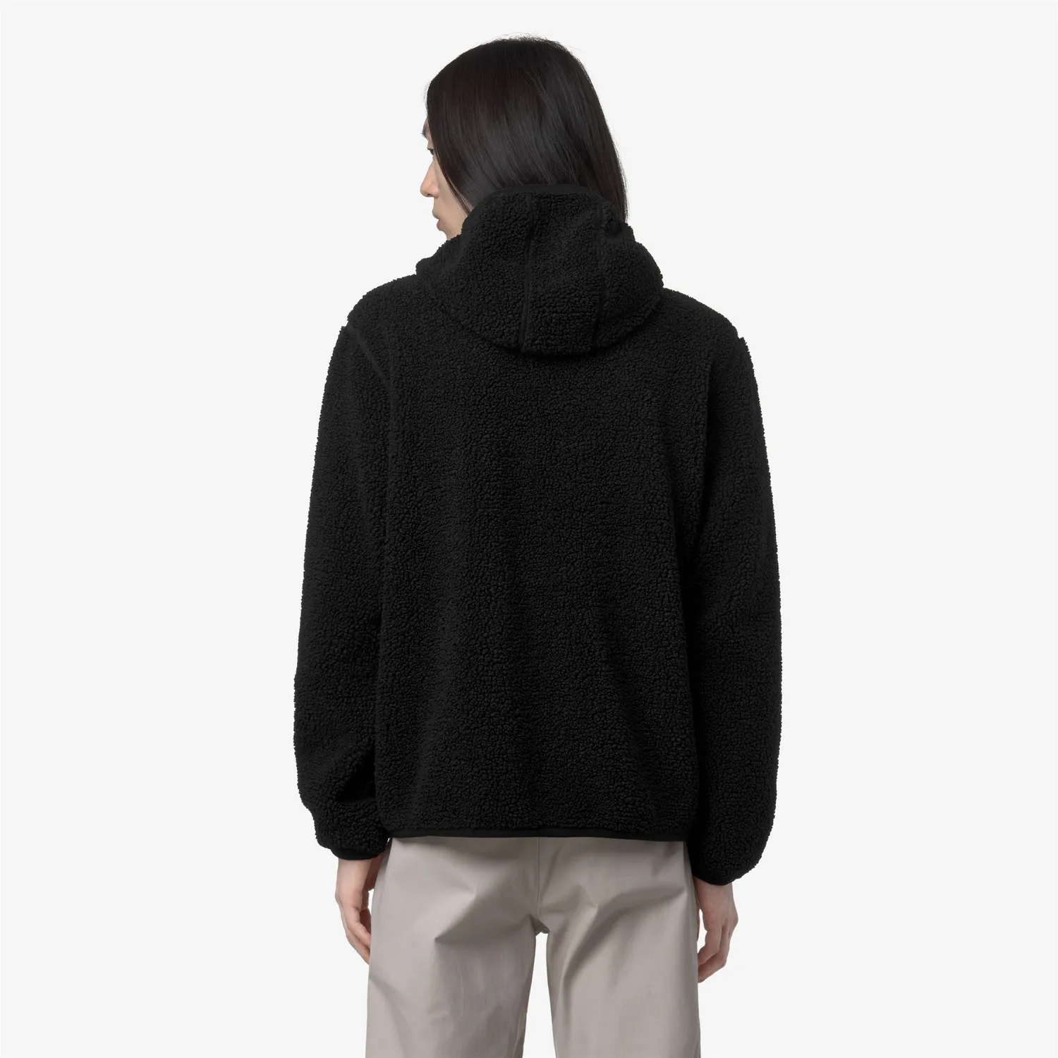 K-Way Jack Sherpa Polar Double fleece negru bărbați