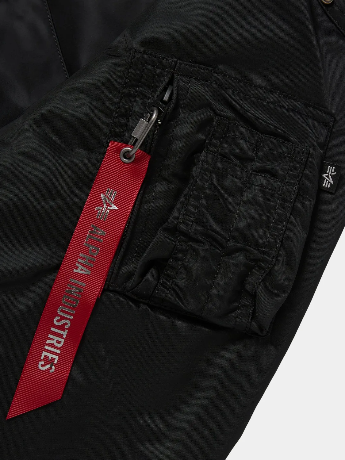 Thug Club x Alpha CWU 45/P geaca bomber negru nituri