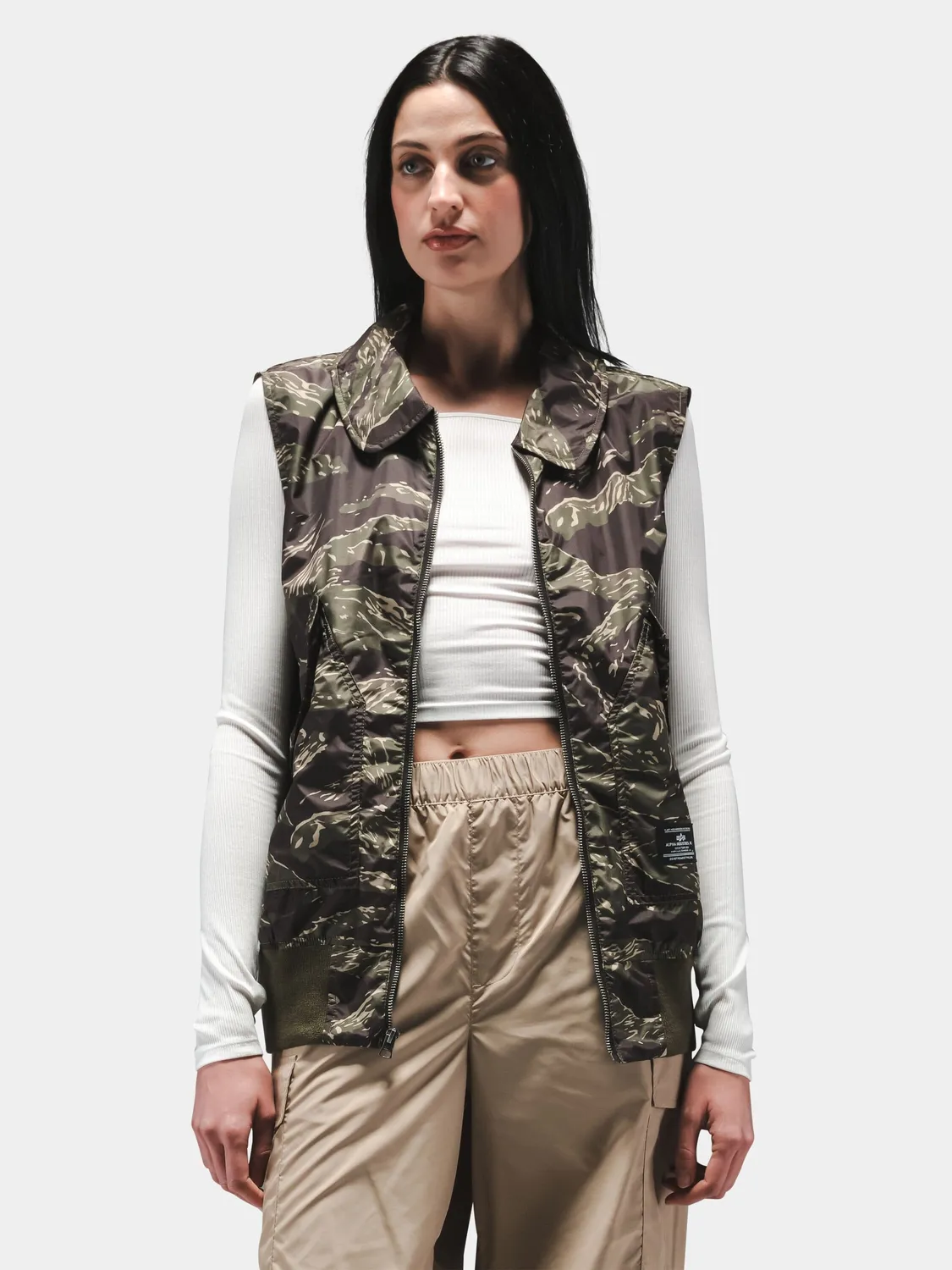 Alpha Industries CWU 36/P vesta gri camo usoara