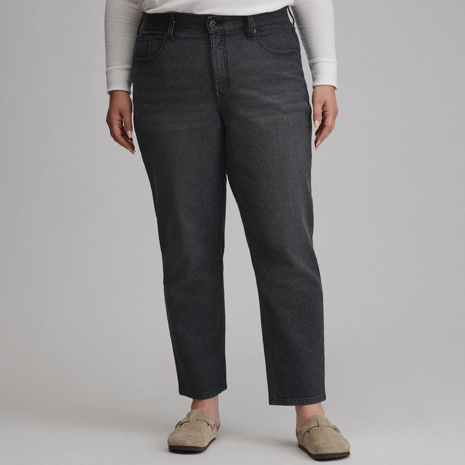 Eddie Bauer Iconic blugi dama drepti Indigo Blue