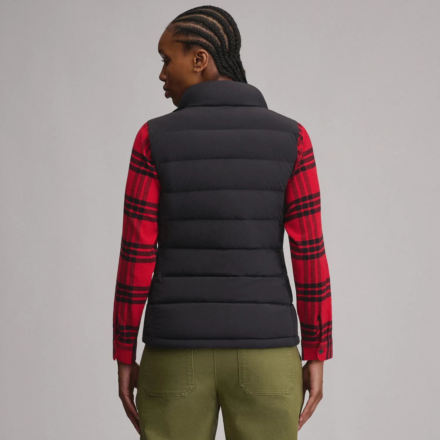Eddie Bauer EB Stretch Down Vest vesta neagra puf 650
