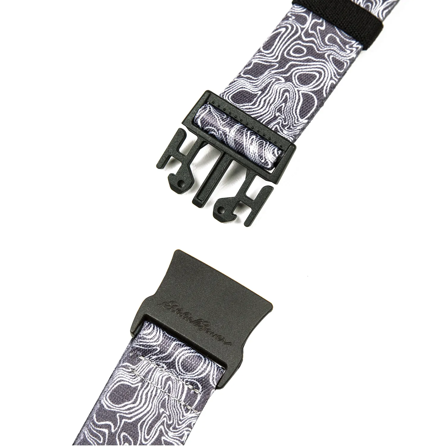Eddie Bauer Trail curea elastică gri reglabilă