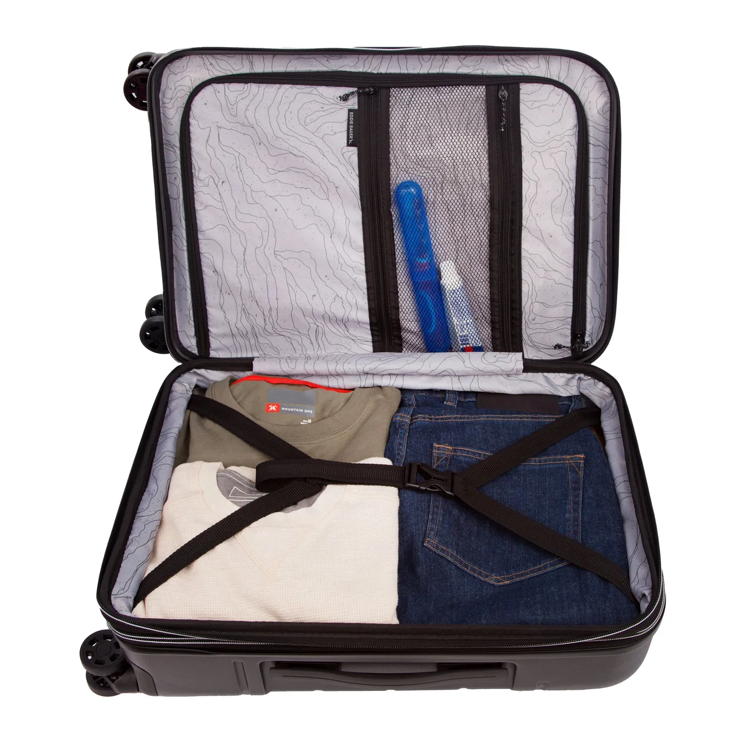 Eddie Bauer Glacier troler 22 inch carbon
