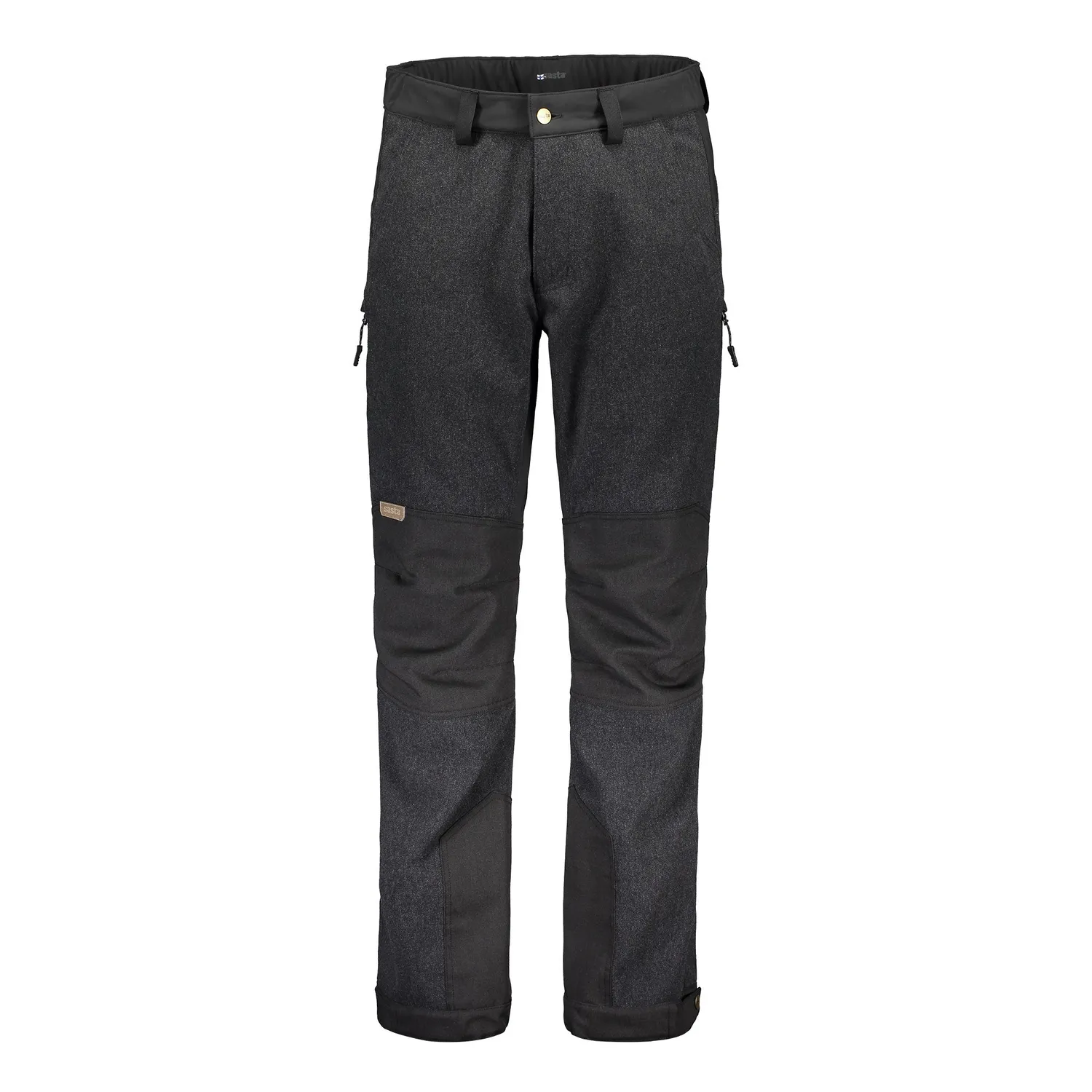 Sasta Anton Wool pantaloni Dark Forest lana reciclata