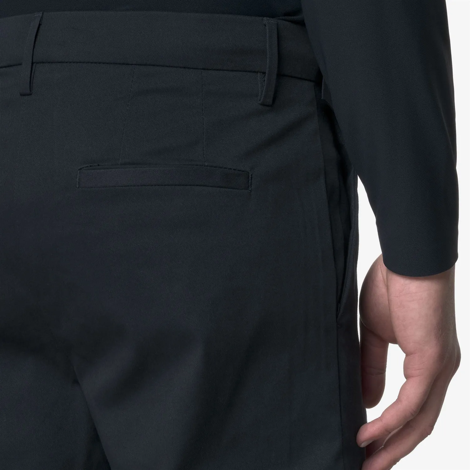 K-Way Ralph Twill Tech pantaloni barbati albastru chino