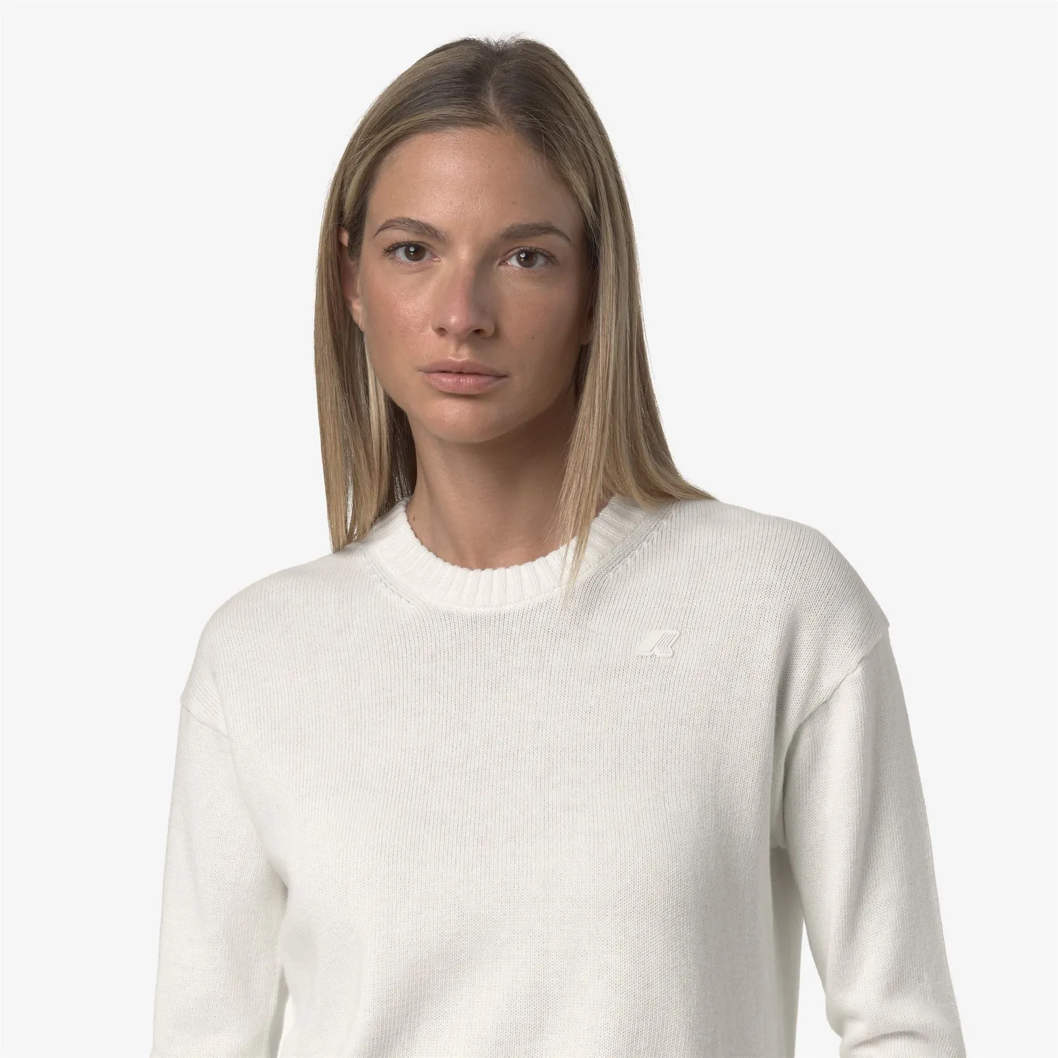 K-Way Domitine Cotton Cashmere pulover dama Gardenia