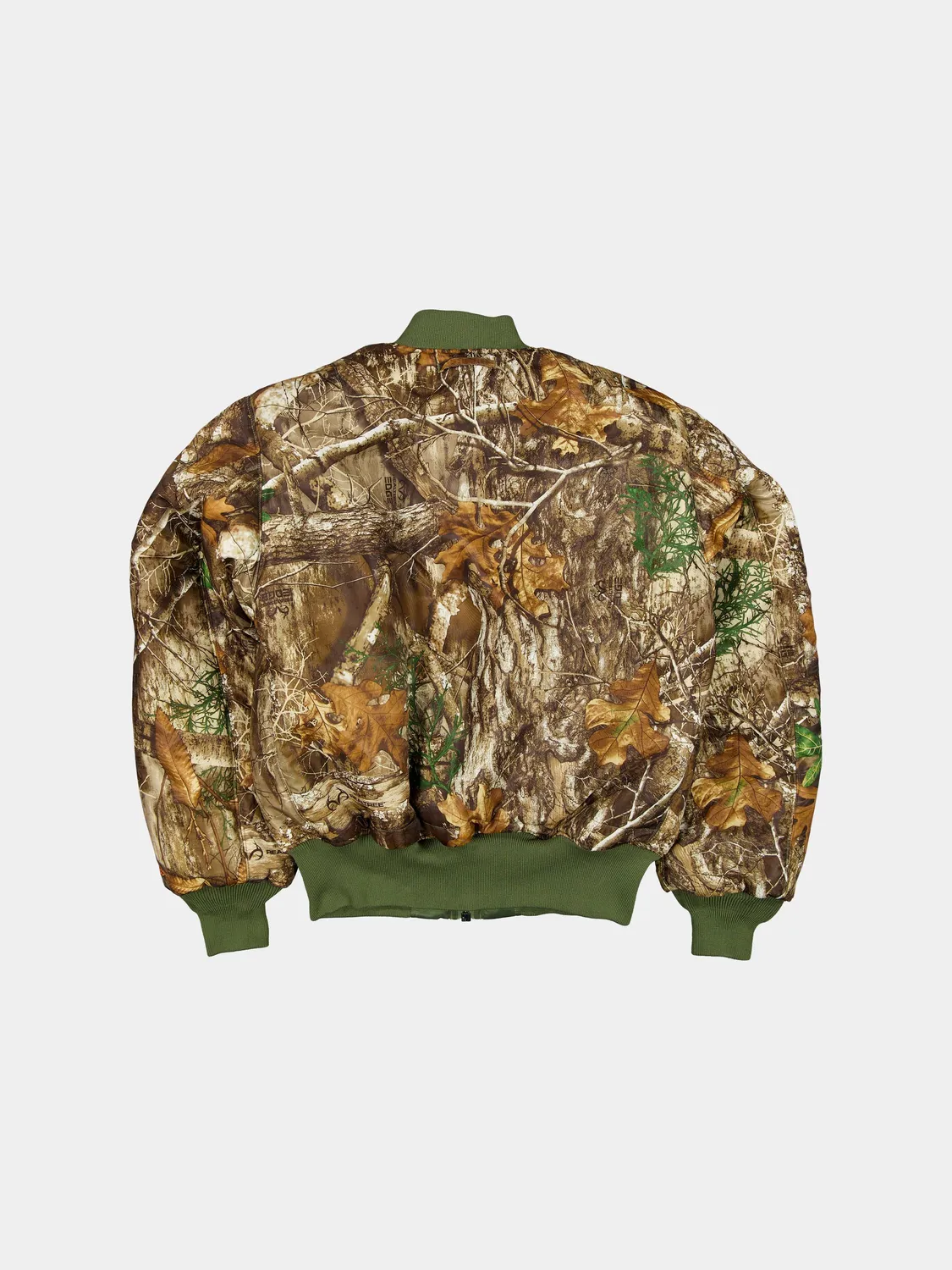 Alpha Industries MA-1 New Era Realtree geaca bomber sage camuflaj