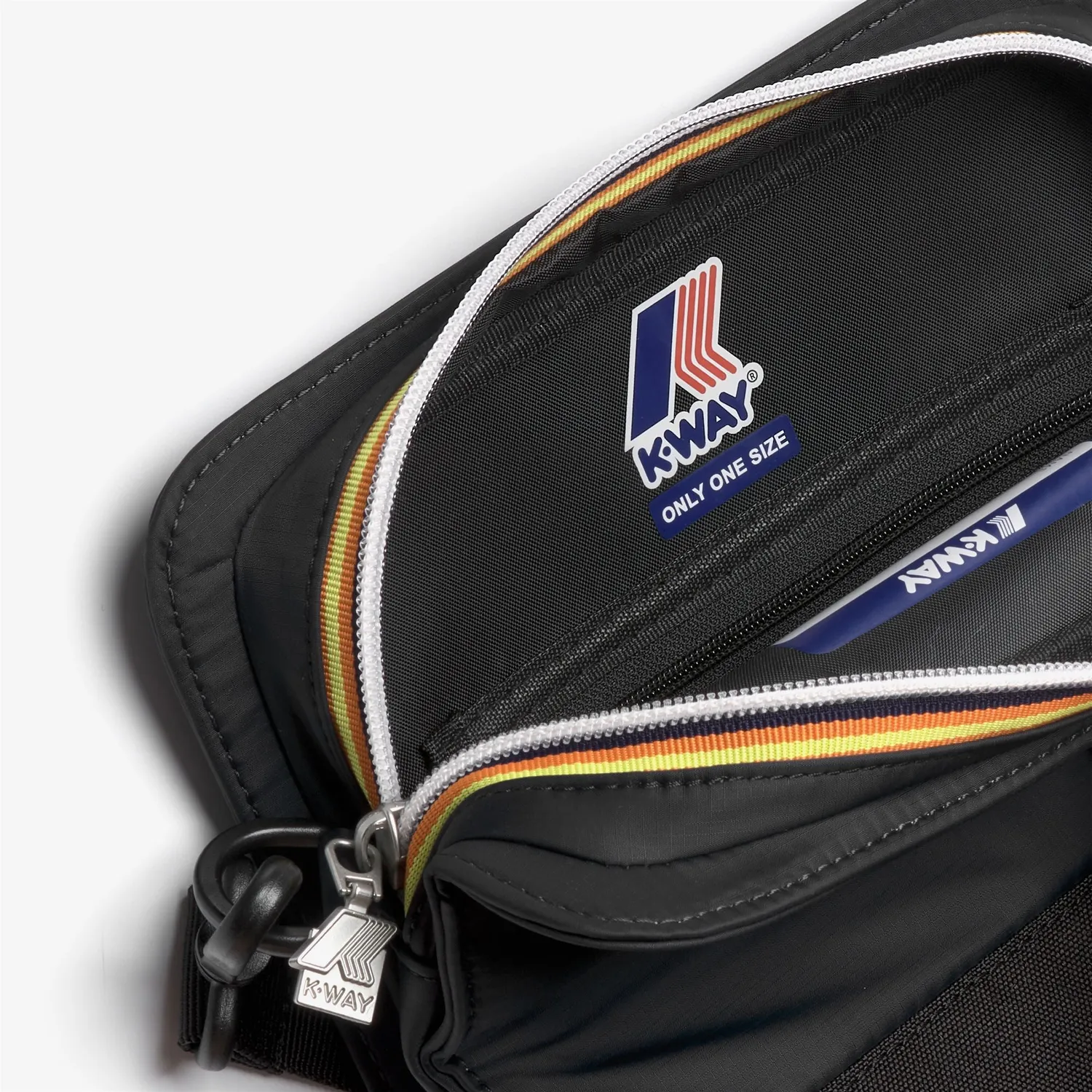 K-Way Marybell borsetă damă Black Pure nylon