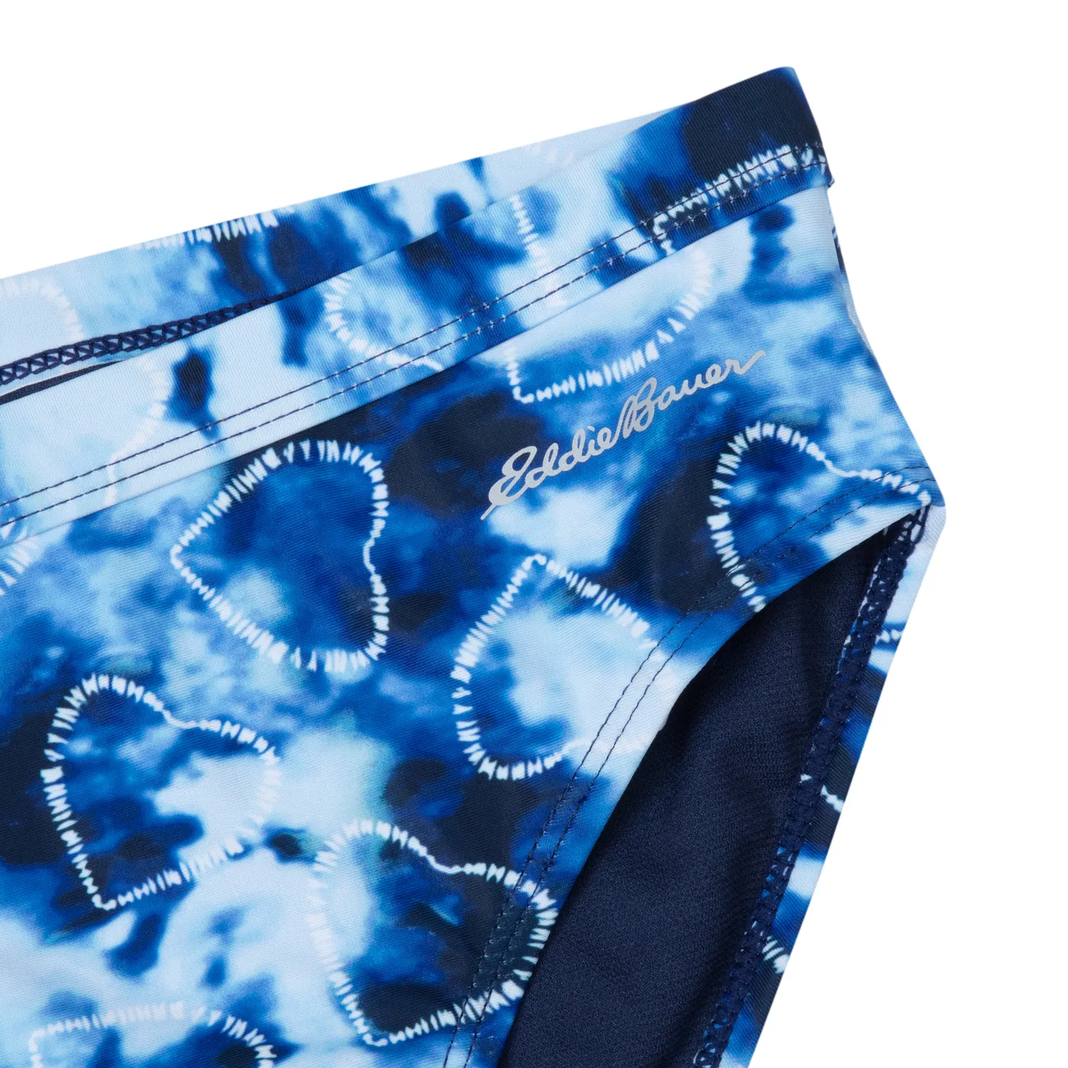 Eddie Bauer Sea Spray costum baie fete bleumarin
