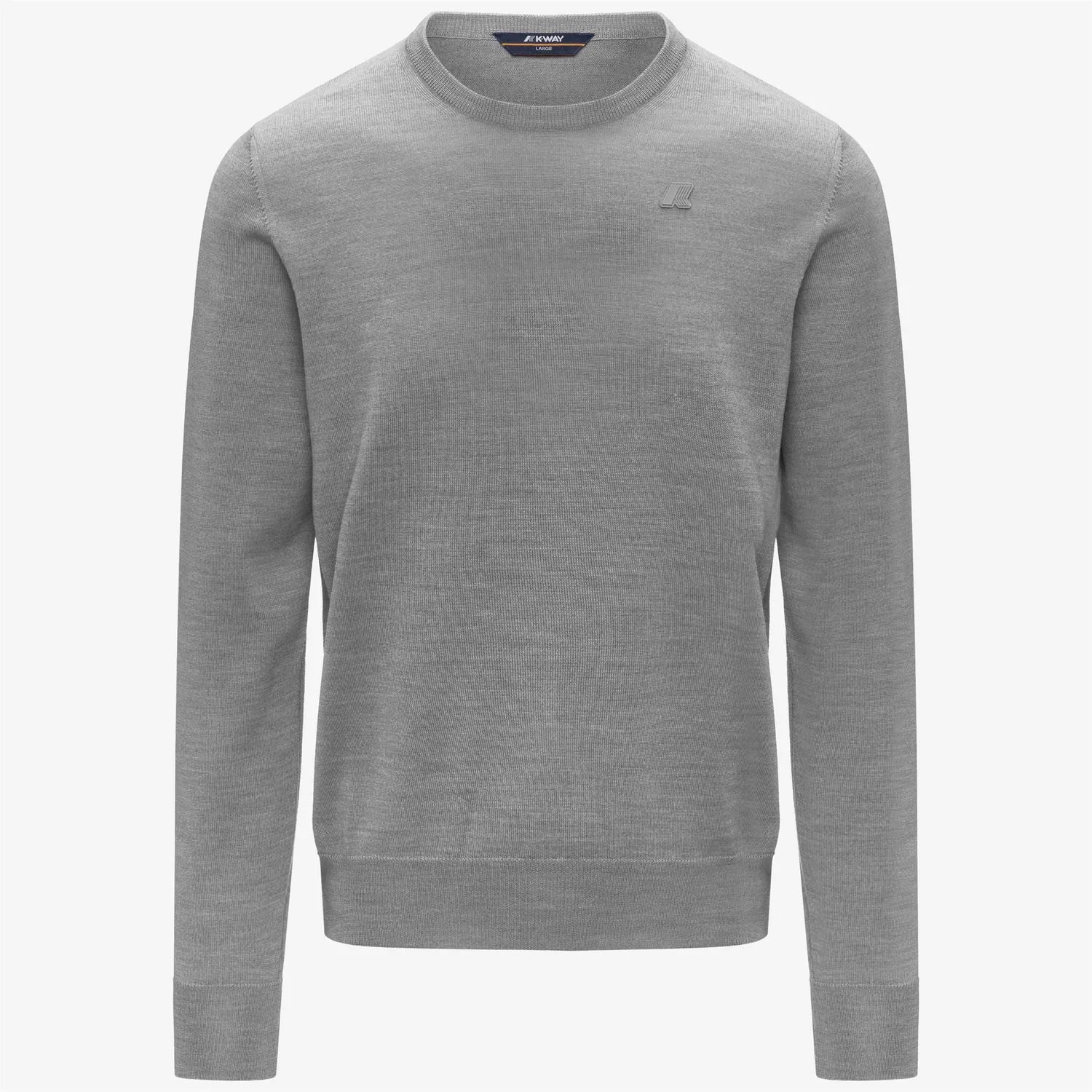 K-Way Sebastien pulover barbati Beige Greyish lana