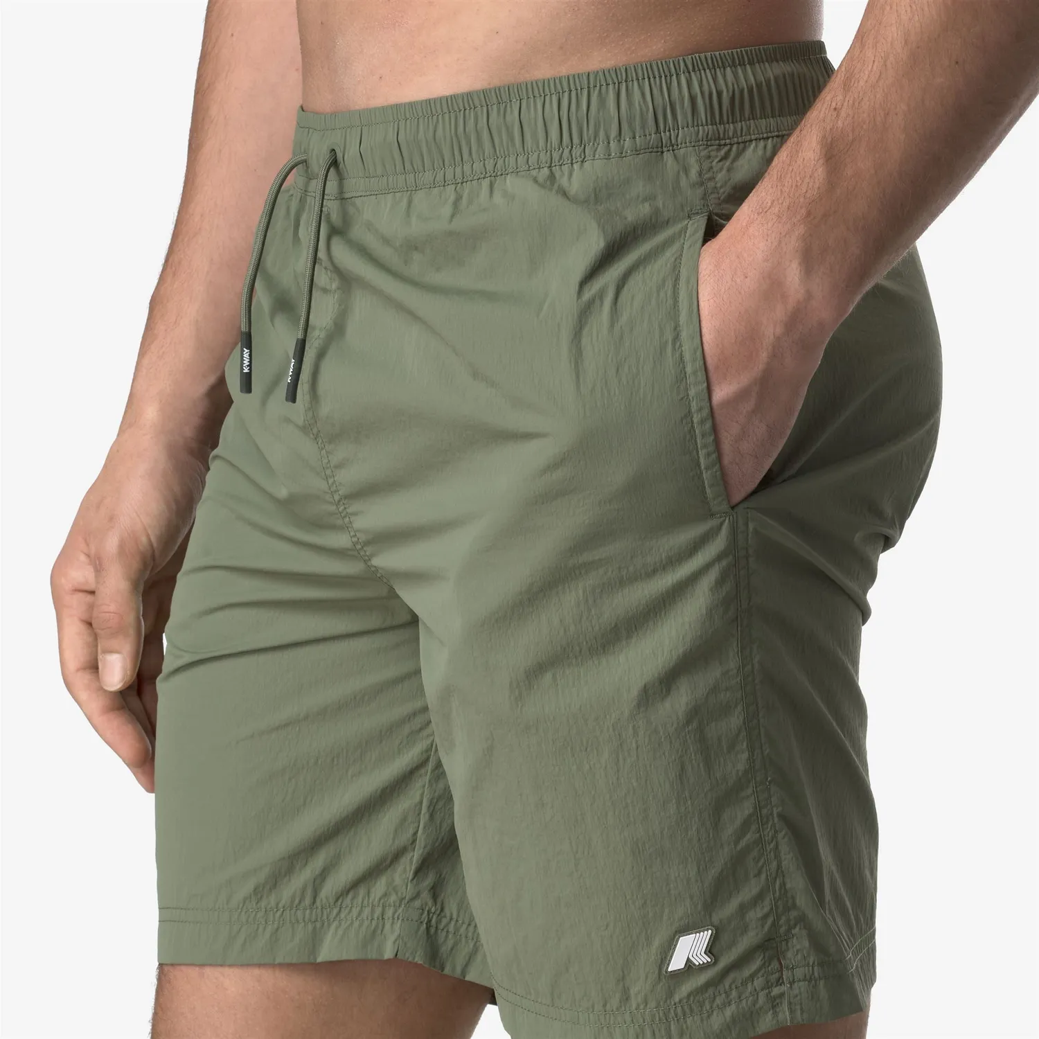 K-Way Lenon Beach short plaja barbati verde uscare rapida