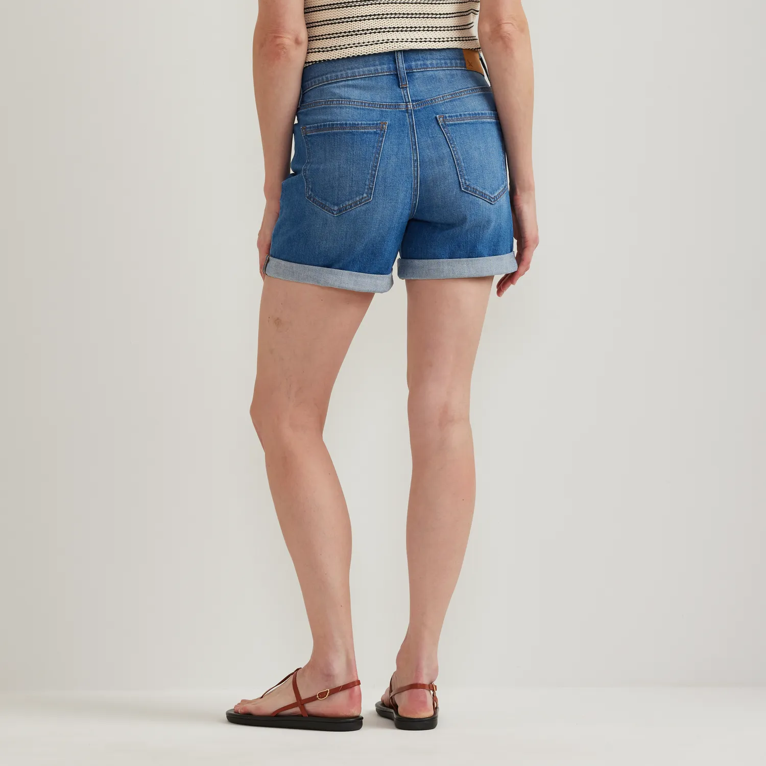 Eddie Bauer pantaloni scurți damă denim Cascade boyfriend
