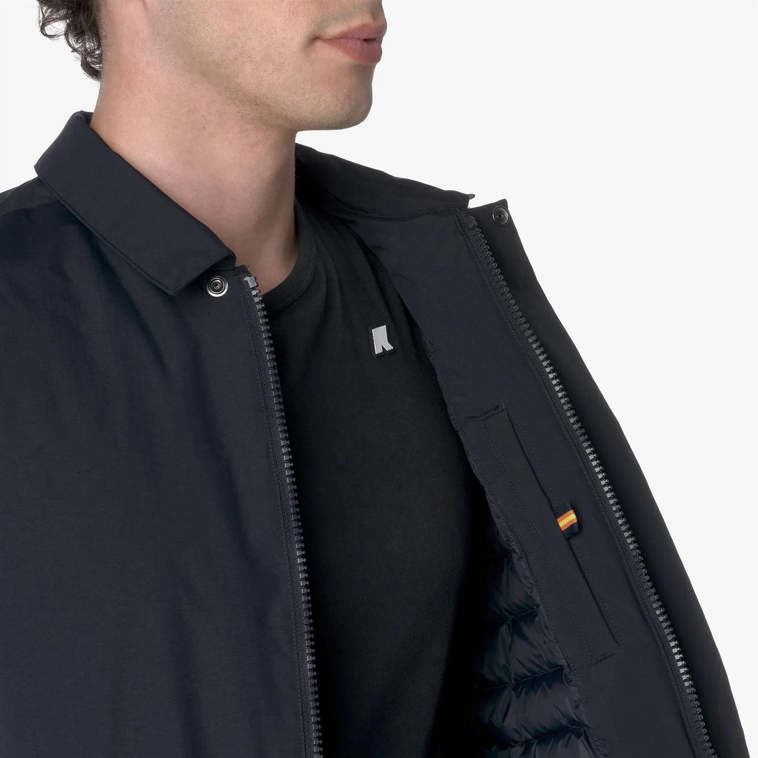 K-Way Benny K31355W geacă bărbați albastru mid
