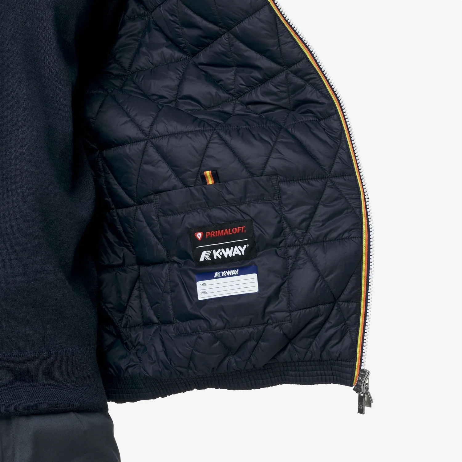 K-Way Jack Plain Warm geaca barbati albastru depth scurta