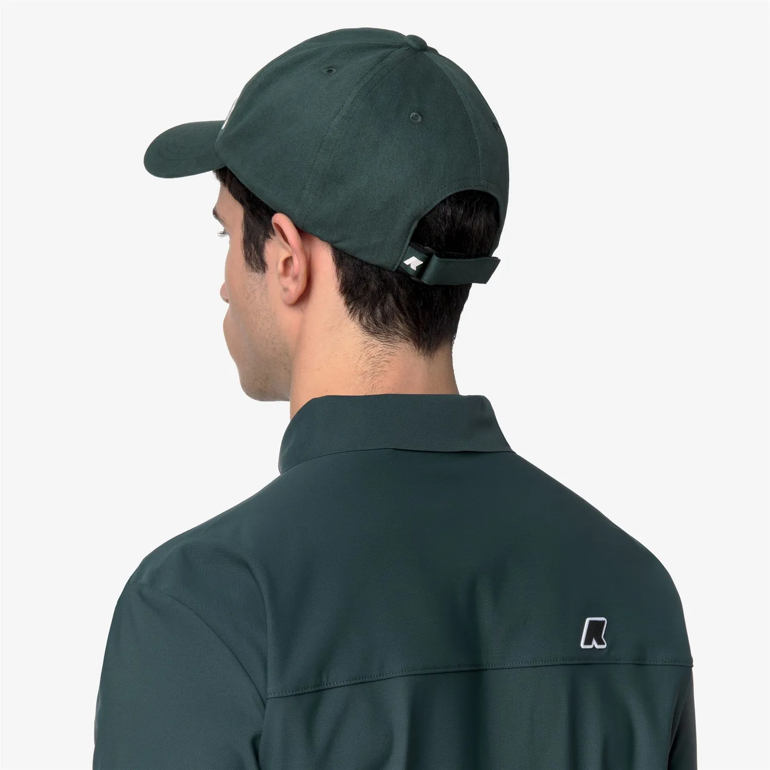 K-Way Robierty Golf șapcă verde unisex reglabilă