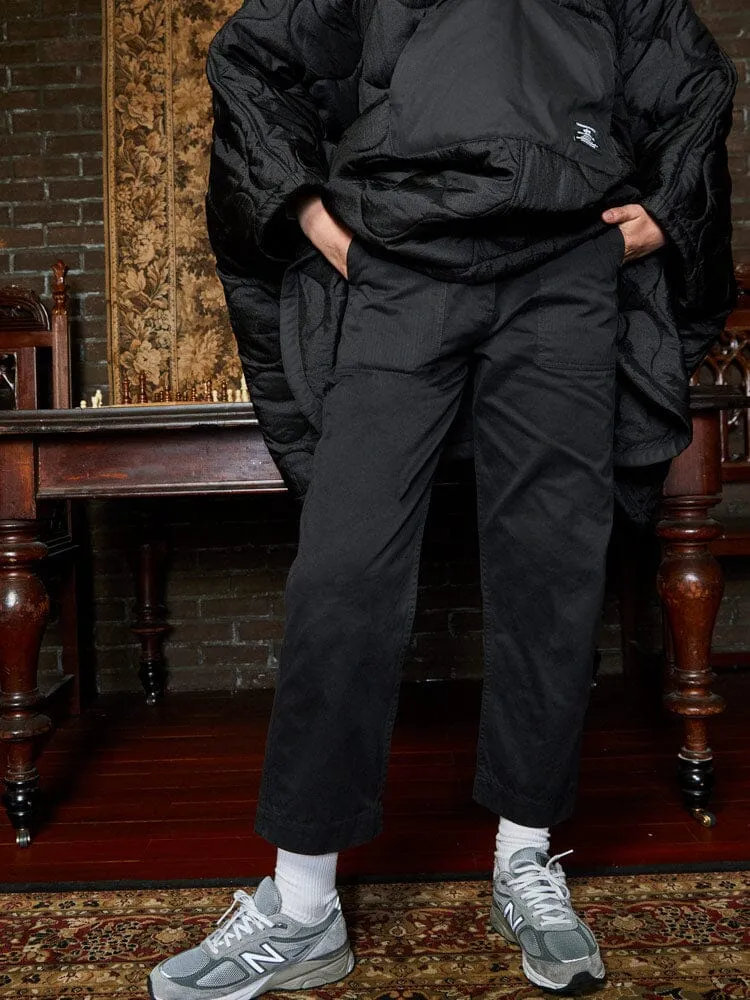 Alpha Industries Fatigue Mod pantaloni damă negri bumbac