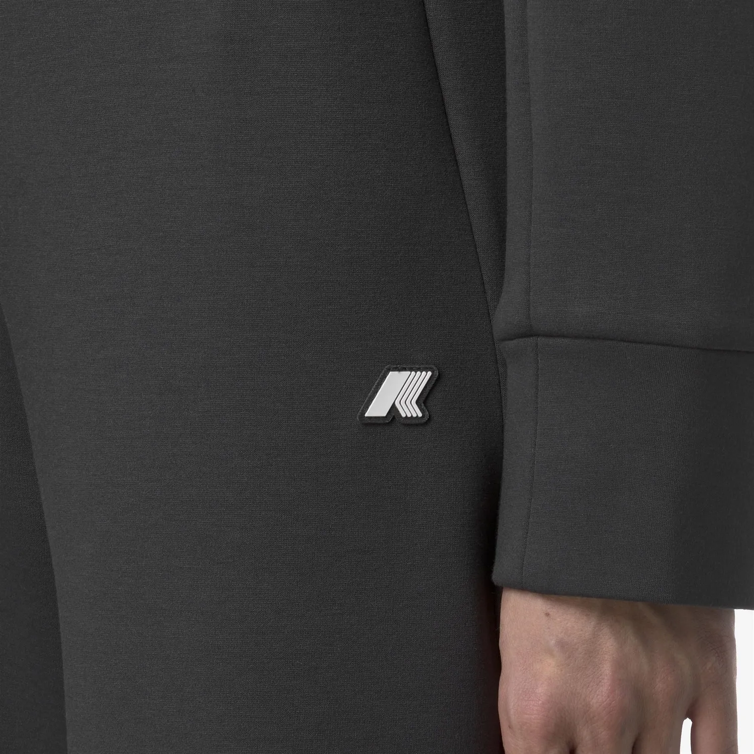K-Way Loire Light Spacer pantaloni dama gri evazati