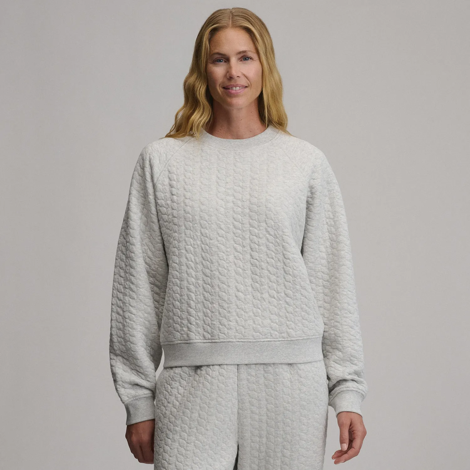 Eddie Bauer Quilted Crew bluza Cascade