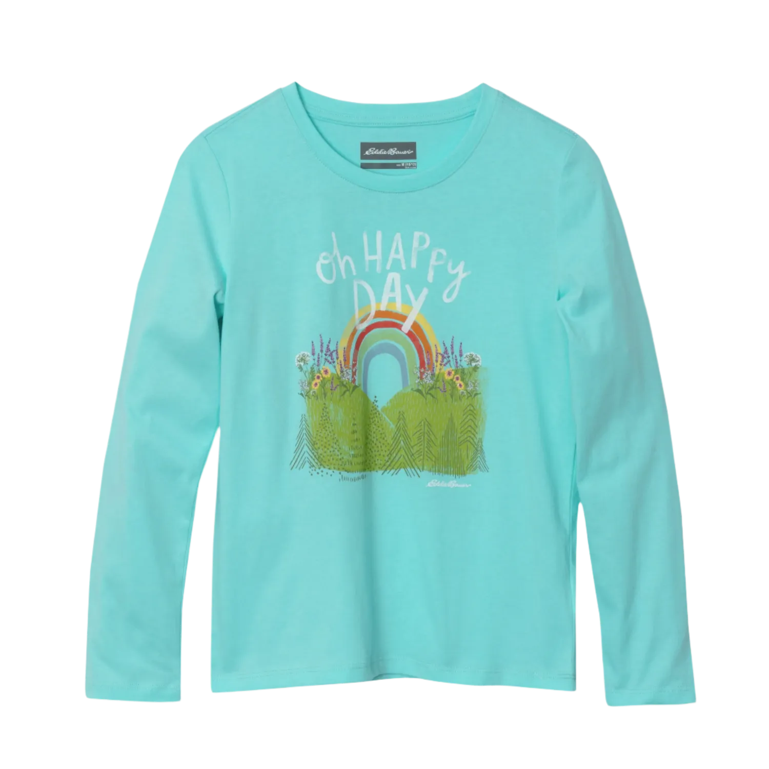 Eddie Bauer Graphic tricou fete aqua set 2 buc